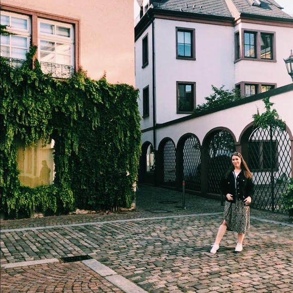 Floral Wrap Midi Skirt - Picture 8 of 8